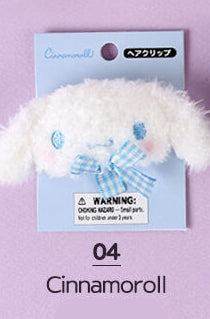 Sanrio Characters face hair clip