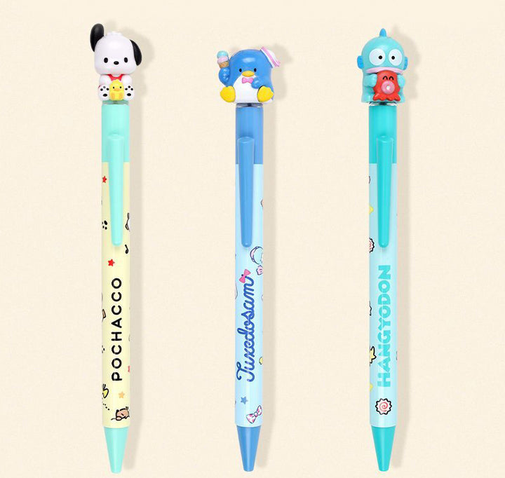 Sanrio hapidanbui mascot ballpoint pen