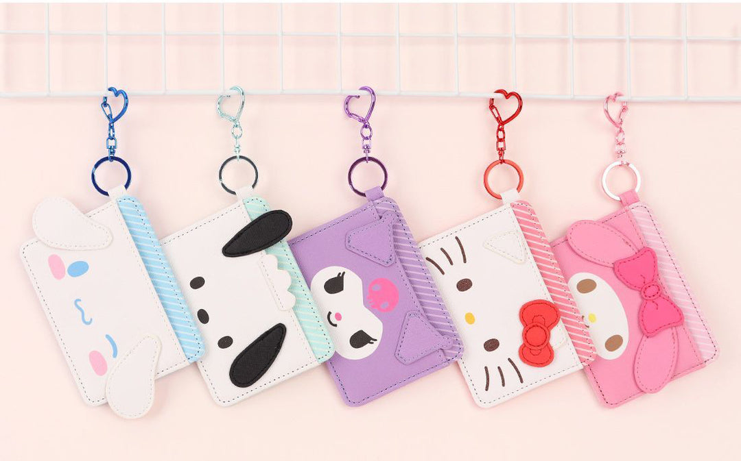 Sanrio Characters shine card wallet