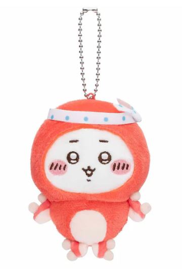 Chiikawa Octopus & Squid Lottery Plush Mascot (D Prize)