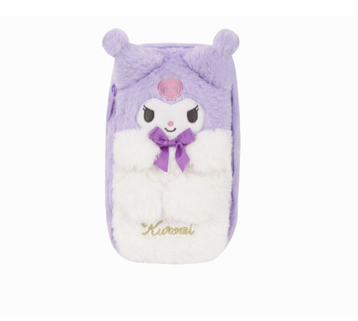 kuromi pompom pouch