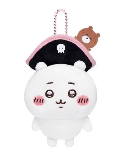 Chiikawa Pirate King Plush Mascot