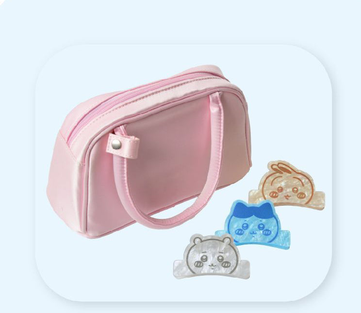 Chiikawa  face hair clips