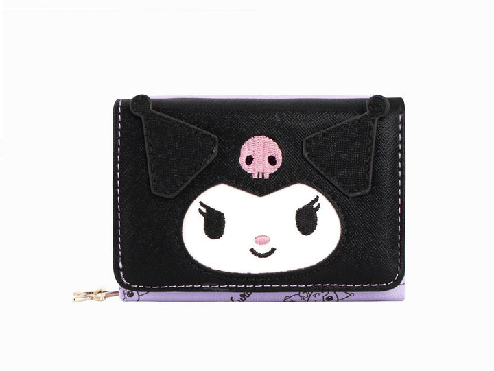 kuromi Face Bifold Wallet