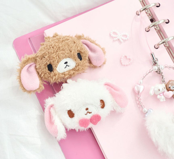 sanrio sugarbunnies plush hair clip