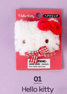 Sanrio Characters face hair clip