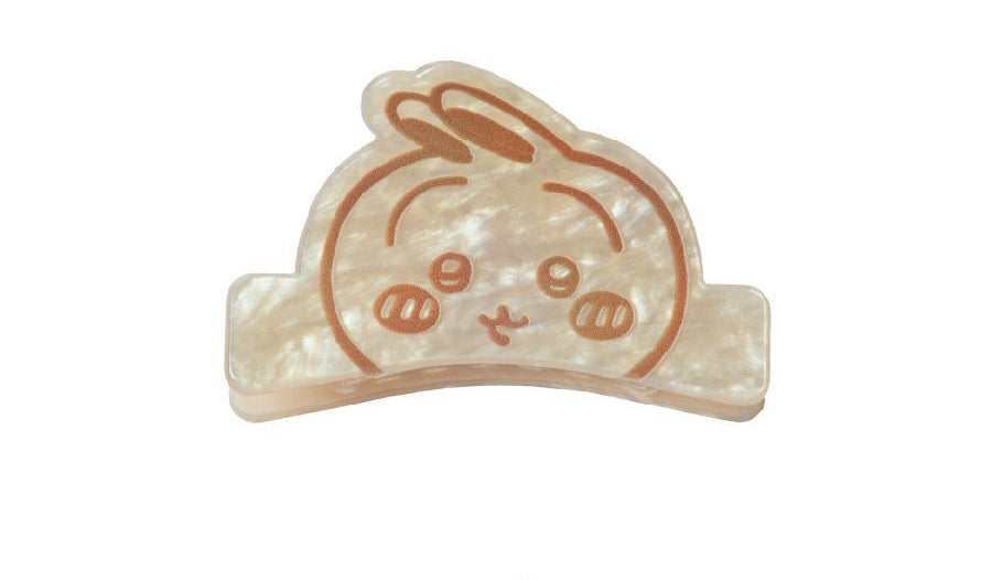 Chiikawa  face hair clips