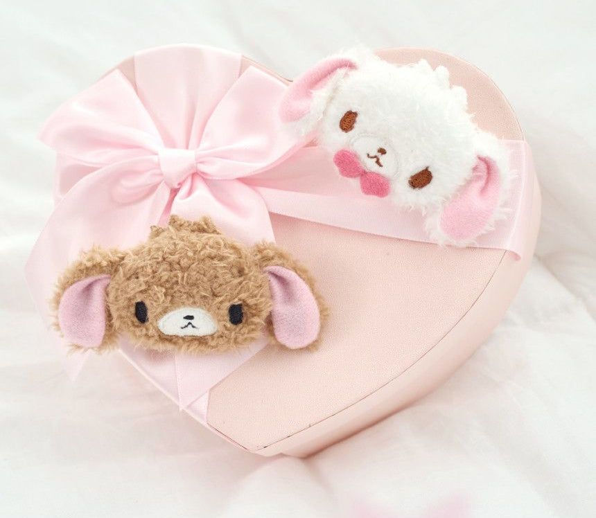 sanrio sugarbunnies plush hair clip