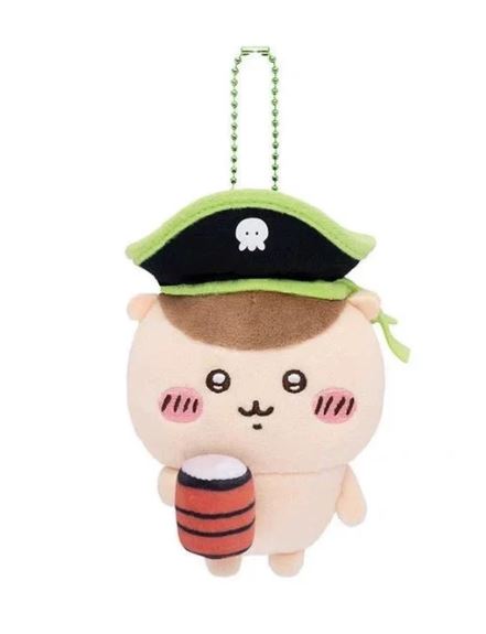 Chiikawa Pirate King Plush Mascot
