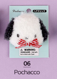 Sanrio Characters face hair clip