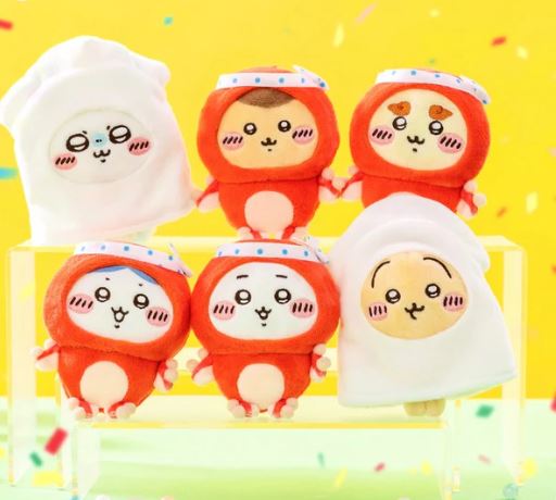 Chiikawa Octopus & Squid Lottery Plush Mascot (D Prize)
