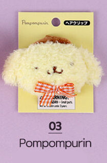 Sanrio Characters face hair clip