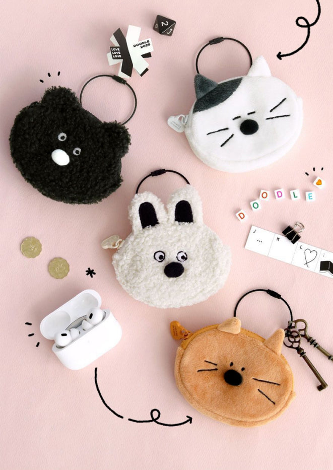 Doodle Keyring Pouch