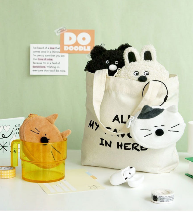 Doodle Keyring Pouch