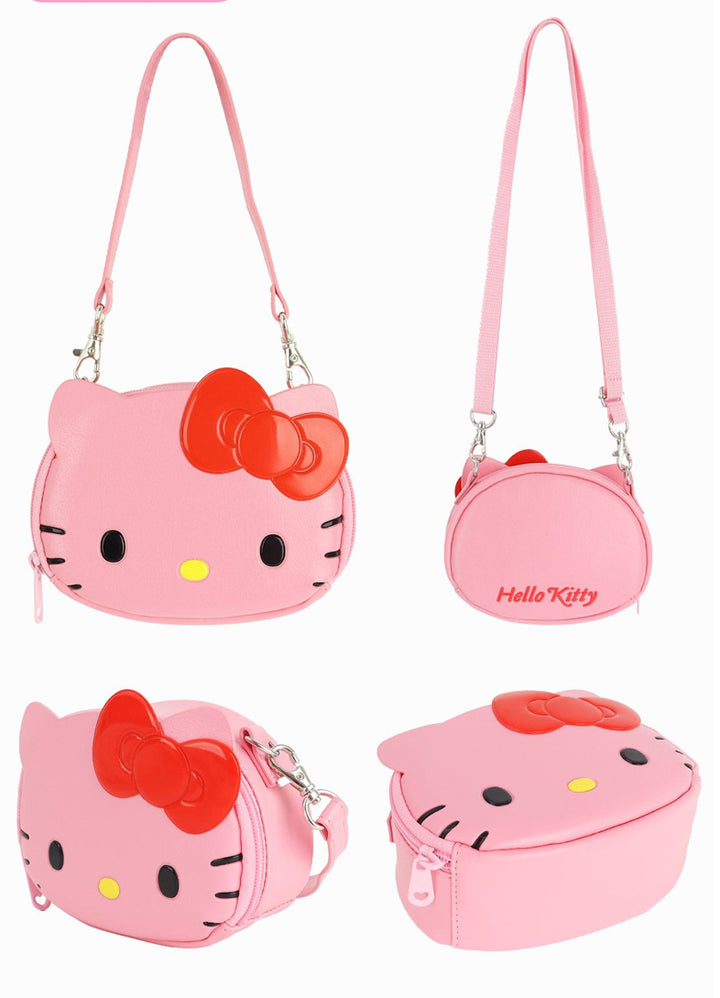 Hello kitty colourful face crossbody bag