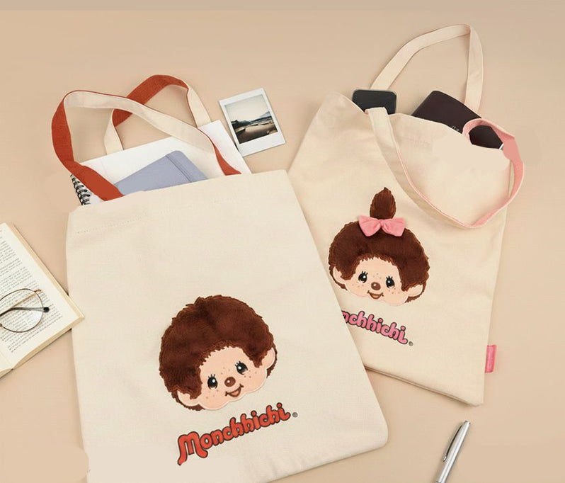 Monchhichi color strap eco bag