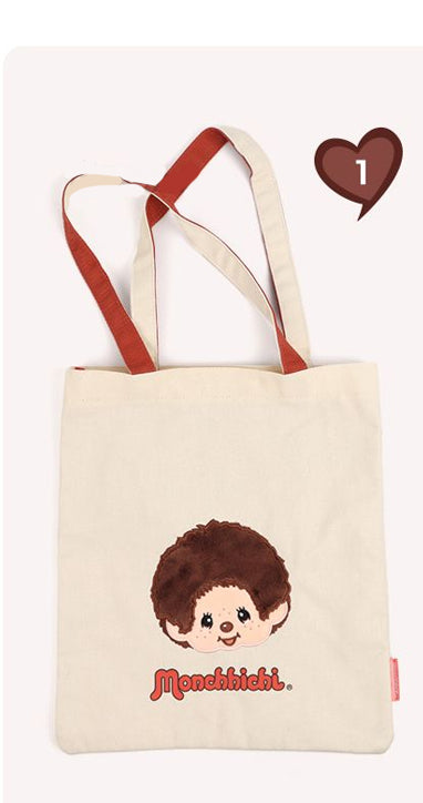 Monchhichi color strap eco bag