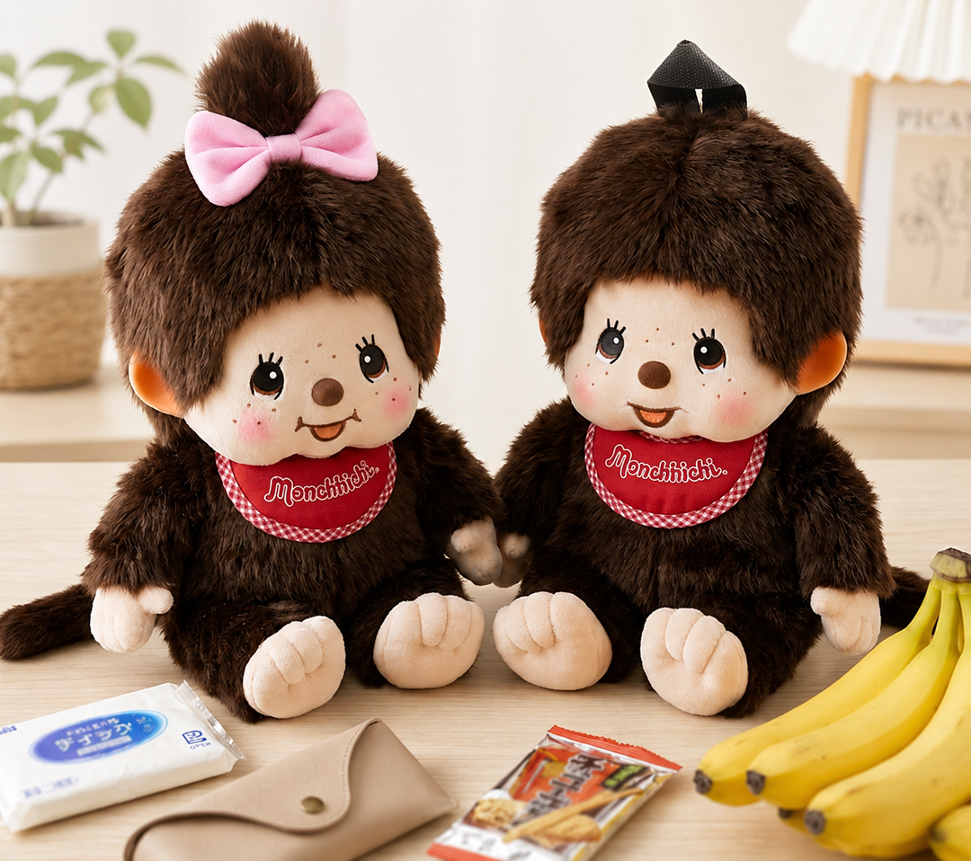 Monchhichi plush bagpack