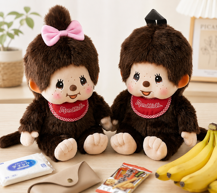 Monchhichi plush bagpack