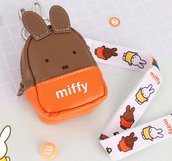 miffy earphone Necklace Pouch
