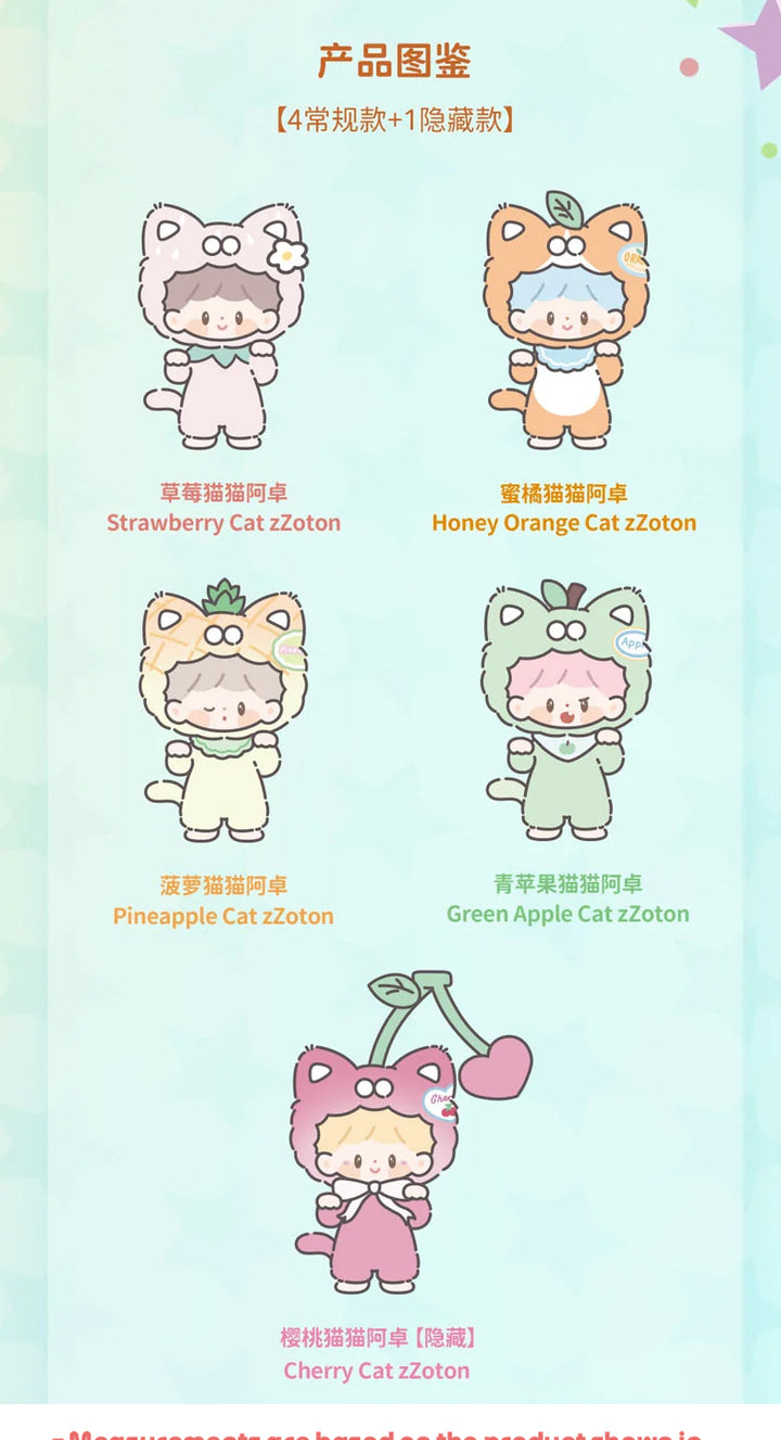 zZoton – My Little Cat Fruit Party(random)